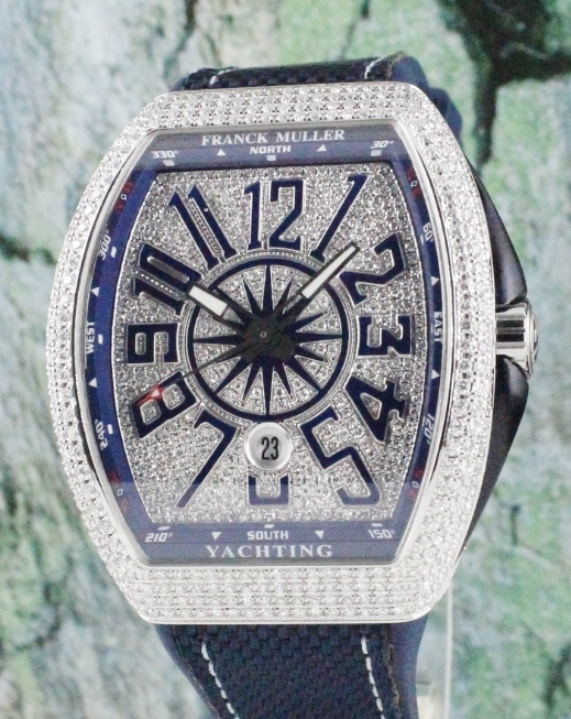 (image for) UNWORN NEW FRANCK MULLER VANGUARD YACHTING COLLECTION / V 45 SC DT